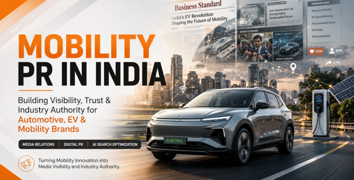 Best mobility PR agency in India
