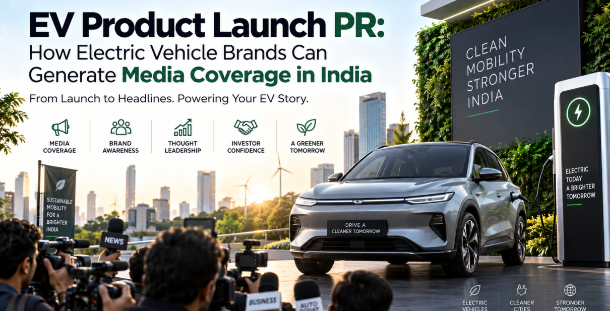EV Product Launch PR in India