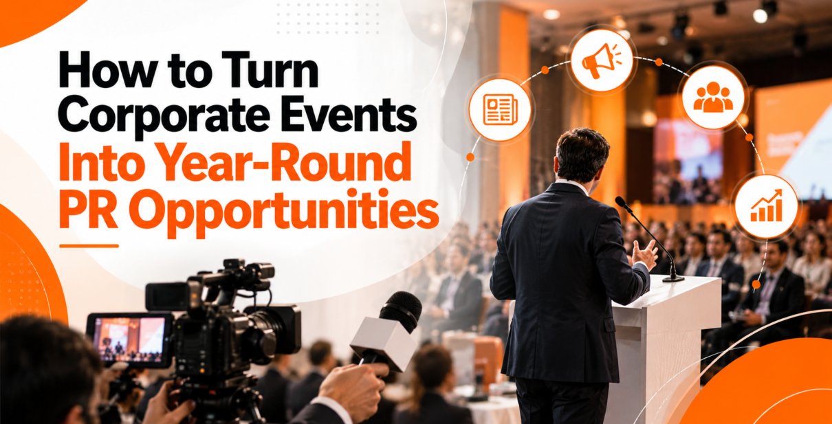 Corporate event PR